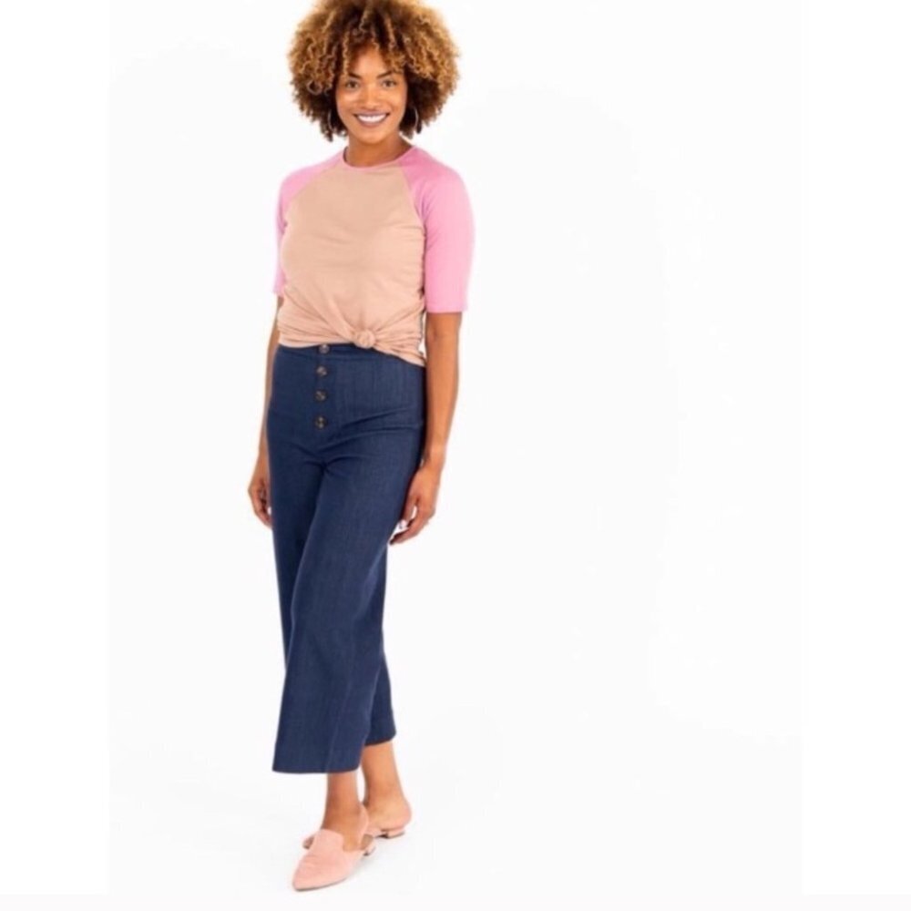 S/M/L/XL Agnes & Dora‎ Wide Leg Crop FF24